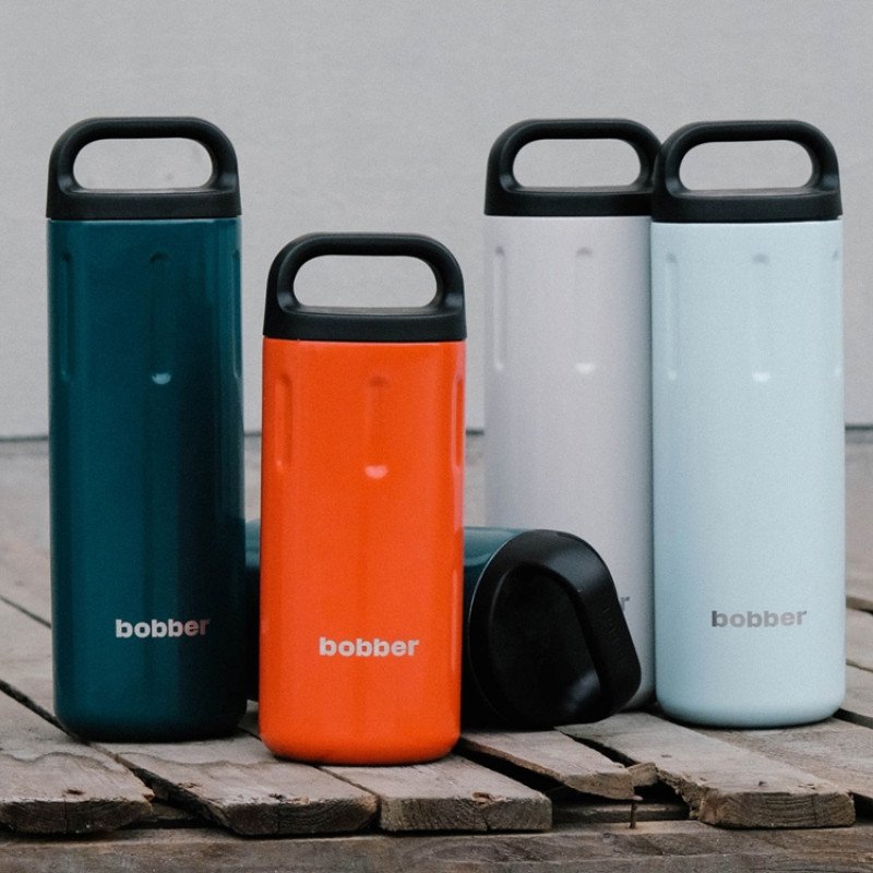 Вакуумный термос бытовой с керамическим покрытием, тм "bobber", 770 мл. Артикул Bottle-770 Sand Grey (серый)