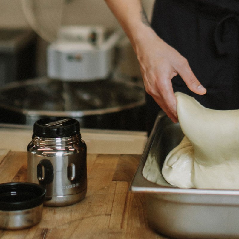 Термос для еды, вакуумный, бытовой, тм "bobber". Объем 0.47 литра. Артикул Jerrycan-470 Glossy