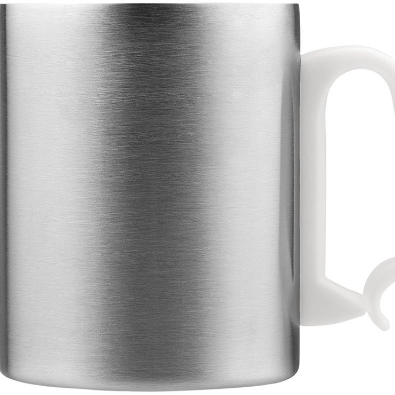 Стальная кружка с двойными стенками "Climber Max", 450 мл, белый