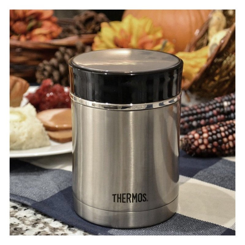 Термос для еды из нерж. стали тм THERMOS NS-340  BK0,47L