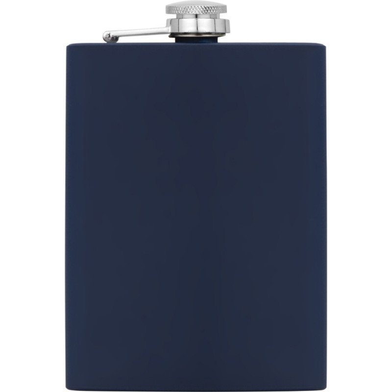 Фляжка 240 мл Remarque soft touch, 201 сталь, синий