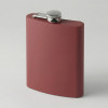 Фляжка 240 мл Remarque soft touch, 304 сталь, бургунди