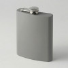 Фляжка 240 мл Remarque soft touch, 304 сталь, светло-серый