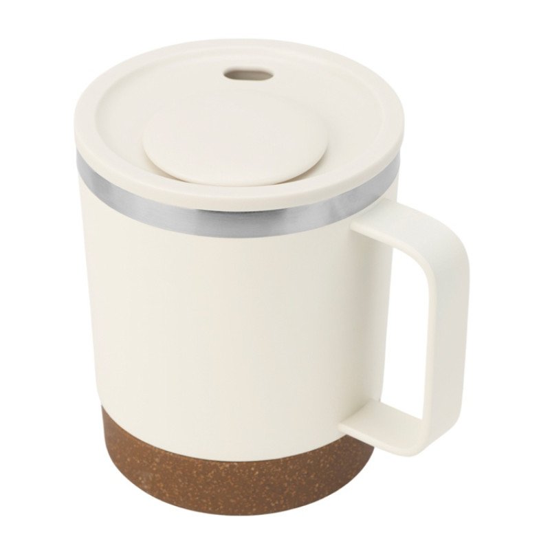 Стальная кружка с двойными стенками "Swipe", белый0,00