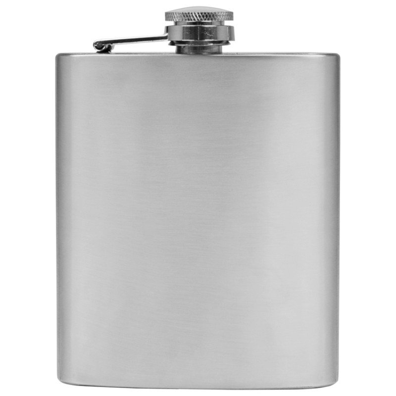 Фляжка 198 мл Hemingway, серебристый Фляжка 198 мл Hemingway, серебристый