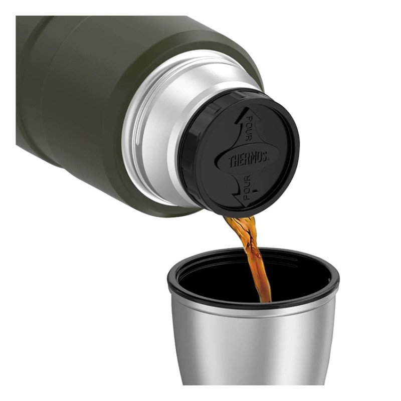 Термос из нерж. стали тм THERMOS SK2020 AG 2,0L, темно-зеленый Термос из нерж. стали тм THERMOS SK2020 AG 2,0L, темно-зеленый