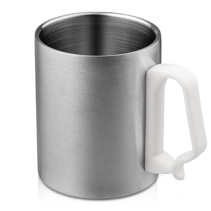 Стальная кружка с двойными стенками "Climber Max", 450 мл, белый