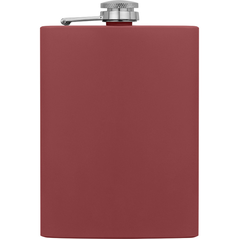 Фляжка 240 мл Remarque soft touch, 304 сталь, бургунди