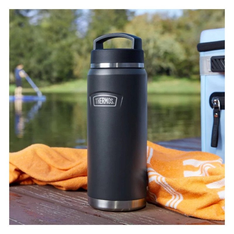 Термос из нерж. стали тм THERMOS IS-212 GT 1.2L, темно-серый