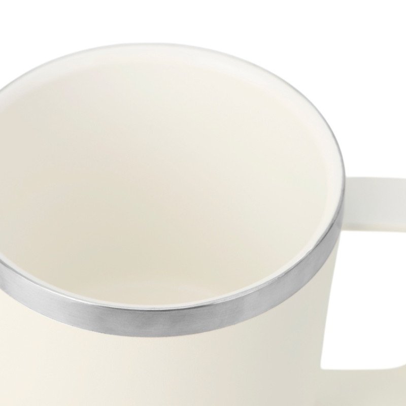 Стальная кружка с двойными стенками "Swipe", белый0,00