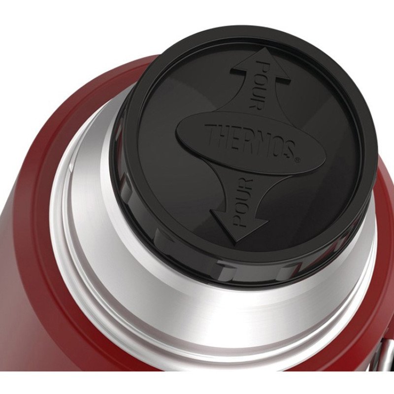 Термос из нерж. стали тм THERMOS SK2020 Rustic Red King 2,0L, красный