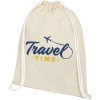Рюкзак со шнурком Tenes из хлопка плотностью 140 г/м2, natural