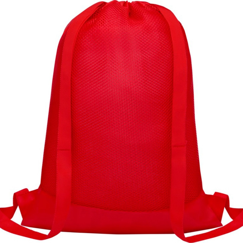 Nadi cетчастый рюкзак со шнурком, красный Nadi cетчастый рюкзак со шнурком, красный