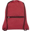 Складной рюкзак со шнурком Coss, heather dark red