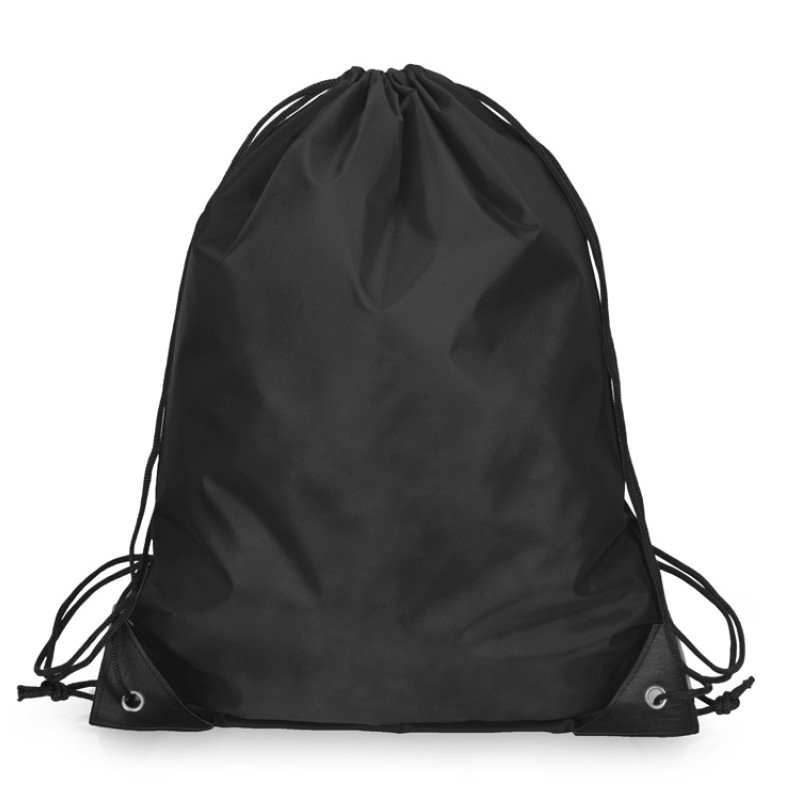 Рюкзак-мешок на шнуровке Reviver из переработанного пластика, черный