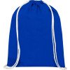 Рюкзак со шнурком Tenes из хлопка плотностью 140 г/м2, синий Рюкзак со шнурком Tenes из хлопка плотностью 140 г/м2, синий