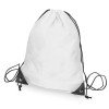 Рюкзак-мешок на шнуровке Reviver из переработанного пластика, белый (Р)