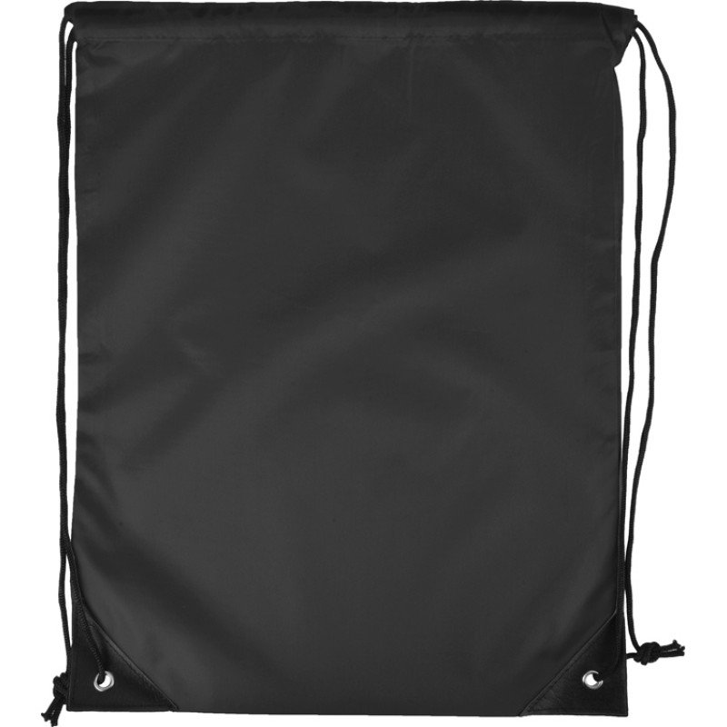 Рюкзак-мешок на шнуровке Reviver из переработанного пластика, черный