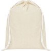 Рюкзак со шнурком Tenes из хлопка плотностью 140 г/м2, natural