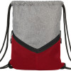 Спортивный рюкзак-мешок, серый/красный Спортивный рюкзак-мешок, серый/красный