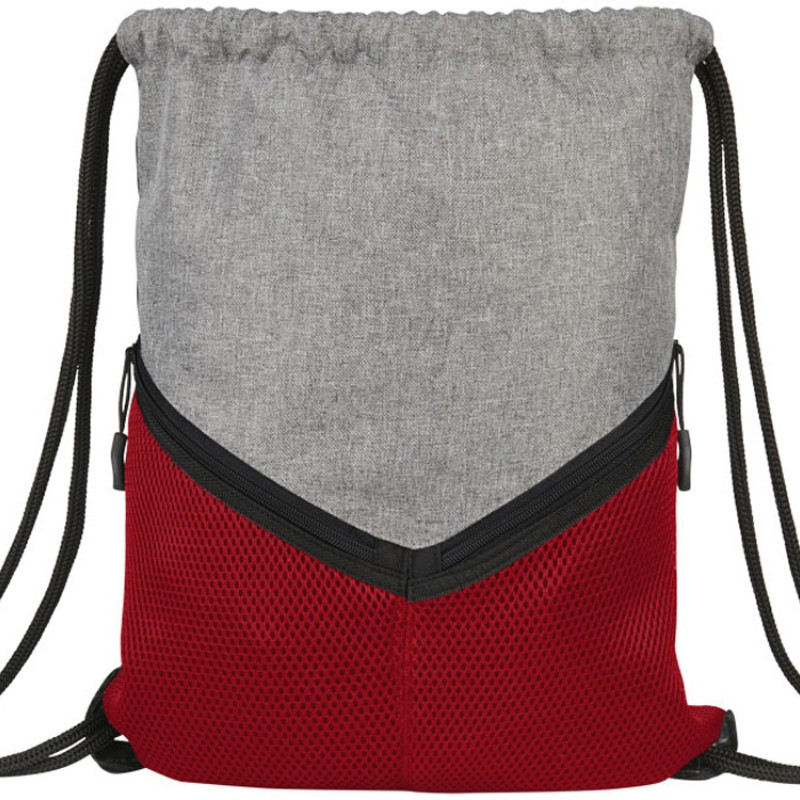 Спортивный рюкзак-мешок, серый/красный Спортивный рюкзак-мешок, серый/красный