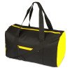 Сумка спортивная Master с цветными молниями, неоново-желтый