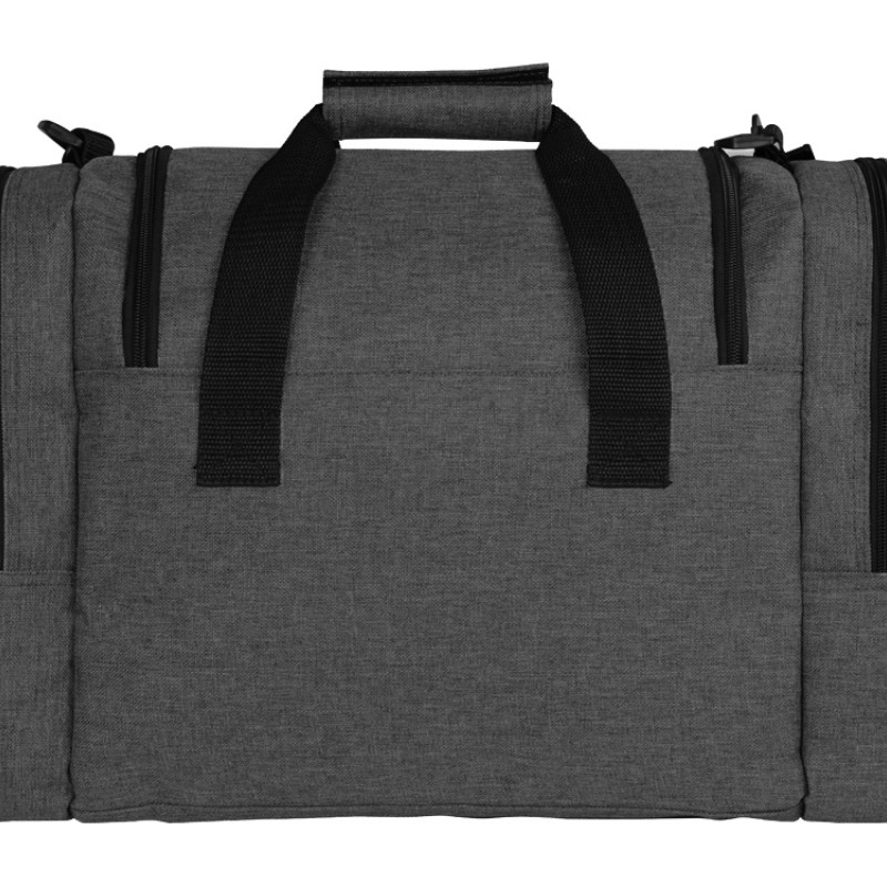 Сумка дорожная Route с двумя боковыми карманами, темно-серый