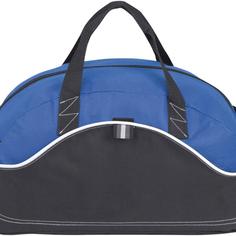 Сумка спортивная "Boomerang", черный/ярко-синий Сумка спортивная "Boomerang", черный/ярко-синий