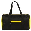 Сумка спортивная Master с цветными молниями, неоново-желтый