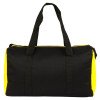 Сумка спортивная Master с цветными молниями, неоново-желтый