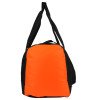 Сумка спортивная Master с цветными молниями, неоново-оранжевый