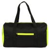 Сумка спортивная Master с цветными молниями, неоново-зеленый