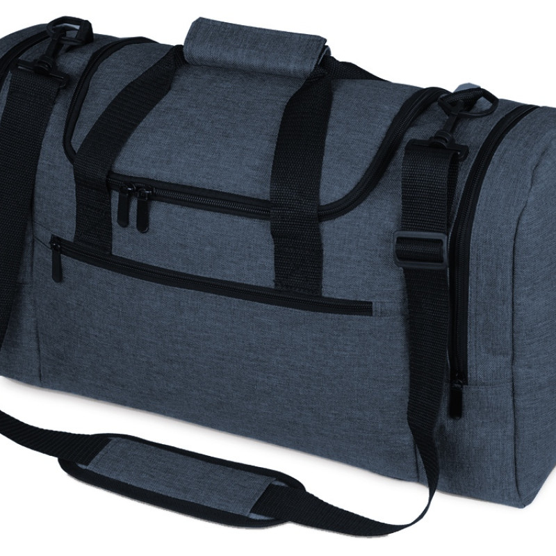 Сумка дорожная Route с двумя боковыми карманами, темно-синий (Р)