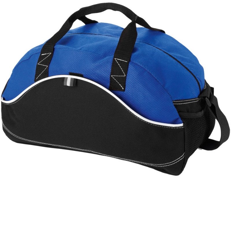 Сумка спортивная "Boomerang", черный/ярко-синий Сумка спортивная "Boomerang", черный/ярко-синий