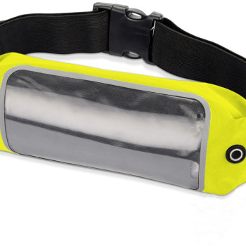 Сумка на пояс "Спринт", неоновый желтый
