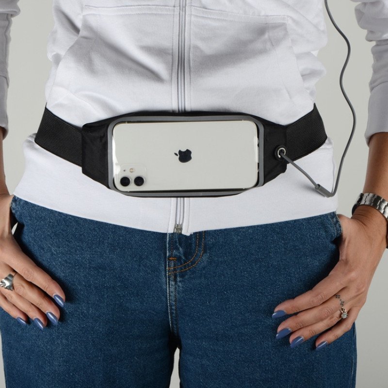 Сумка на пояс "Спринт", черный