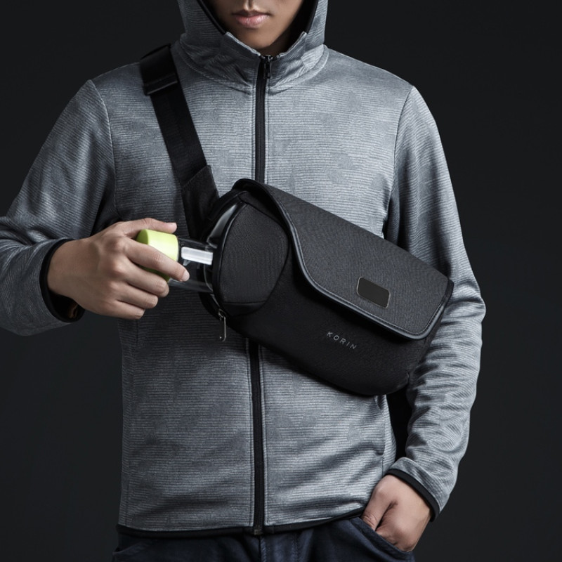 Антикражная сумка на пояс Clickpack, черный Антикражная сумка на пояс Clickpack, черный