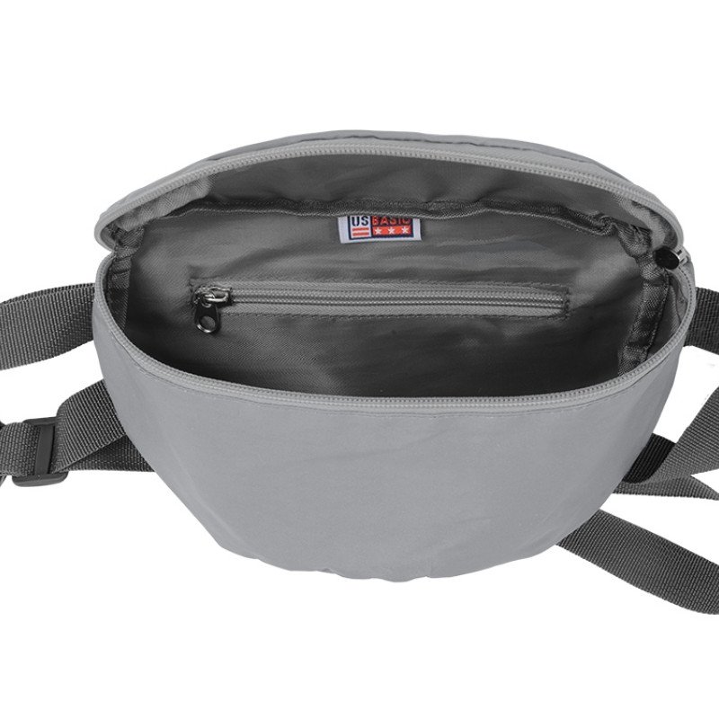 Светоотражающая сумка на пояс Reflector, серебристый