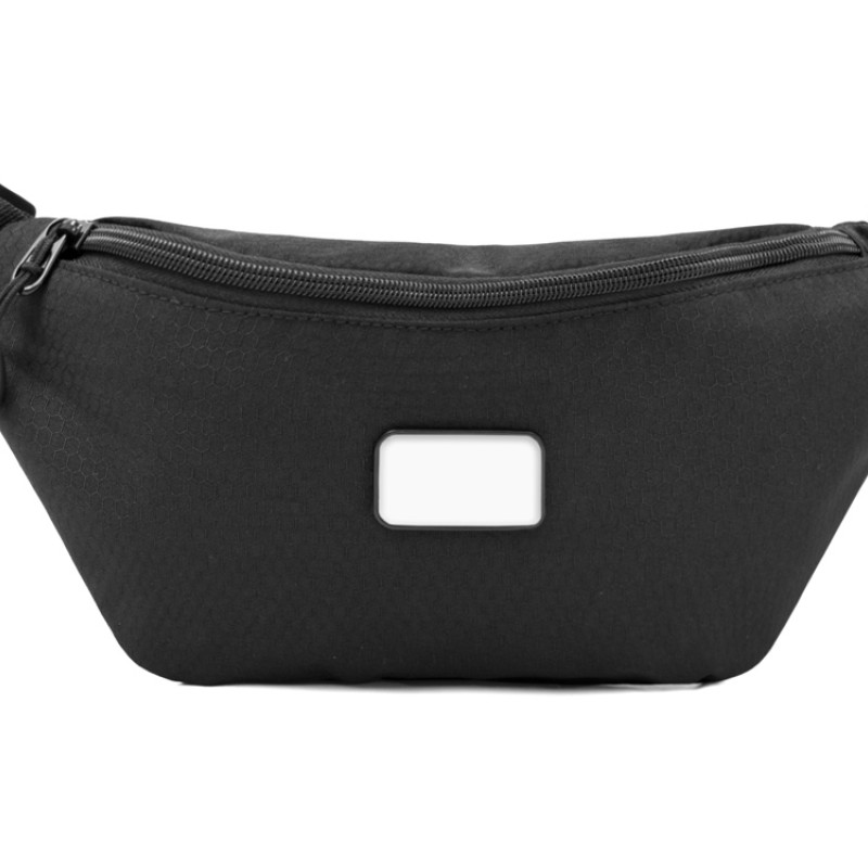 Универсальная водостойкая сумка на пояс Bumble из переработанного пластика, черный Универсальная водостойкая сумка на пояс Bumble из переработанного пластика, черный