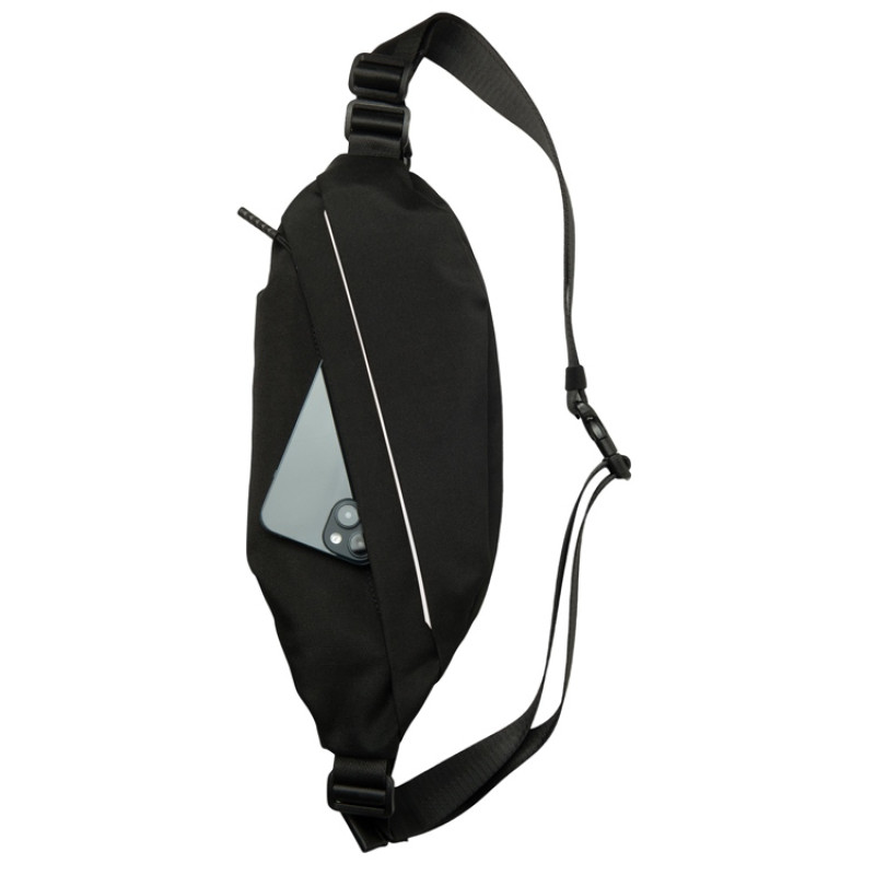 Сумка-слинг Band, черный/белый