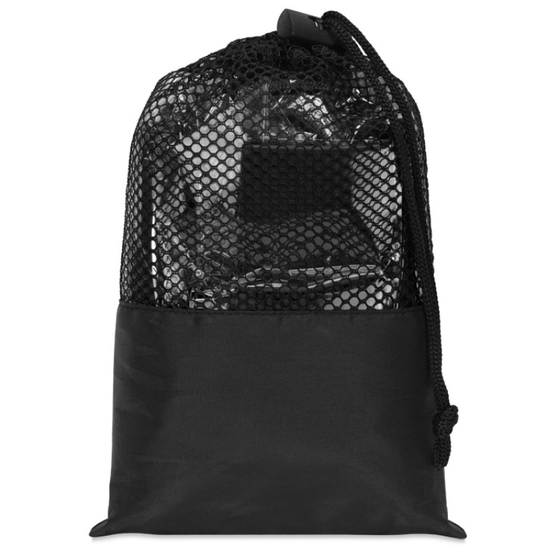 Набор для фитнеса Balance с лентой и скакалками, черный Набор для фитнеса Balance с лентой и скакалками, черный