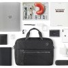 Портфель мужской BUGATTI НЕРО | NERO 15'', чёрный, нейлон 1680D/кожа, 42х10х30 см