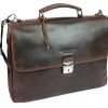 Портфель BUGATTI РОМАНО | ROMANO 15'', коричневый, натуральная воловья кожа, 39х8х30 см