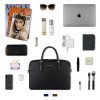 Портфель женский BUGATTI ЭЛЛА | ELLA 15'', черный, полиуретан, 38х6х27,5 см Портфель женский BUGATTI ЭЛЛА | ELLA 15'', черный, полиуретан, 38х6х27,5 см