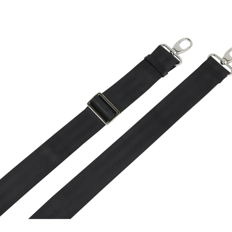 Портфель мужской BUGATTI КОМЕТА | COMET, чёрный, воловья кожа/полиэстер, 37х6х27 см