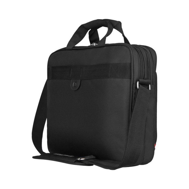 Портфель для ноутбука 15'' WENGER Sensor, черный, полиэстер/ПВХ, 40 x 15 x 33 см, 9 л