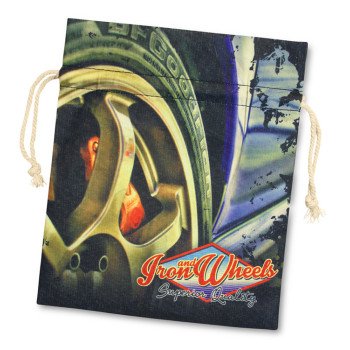 Мешочек подарочный большой с возможностью полноцветной печати