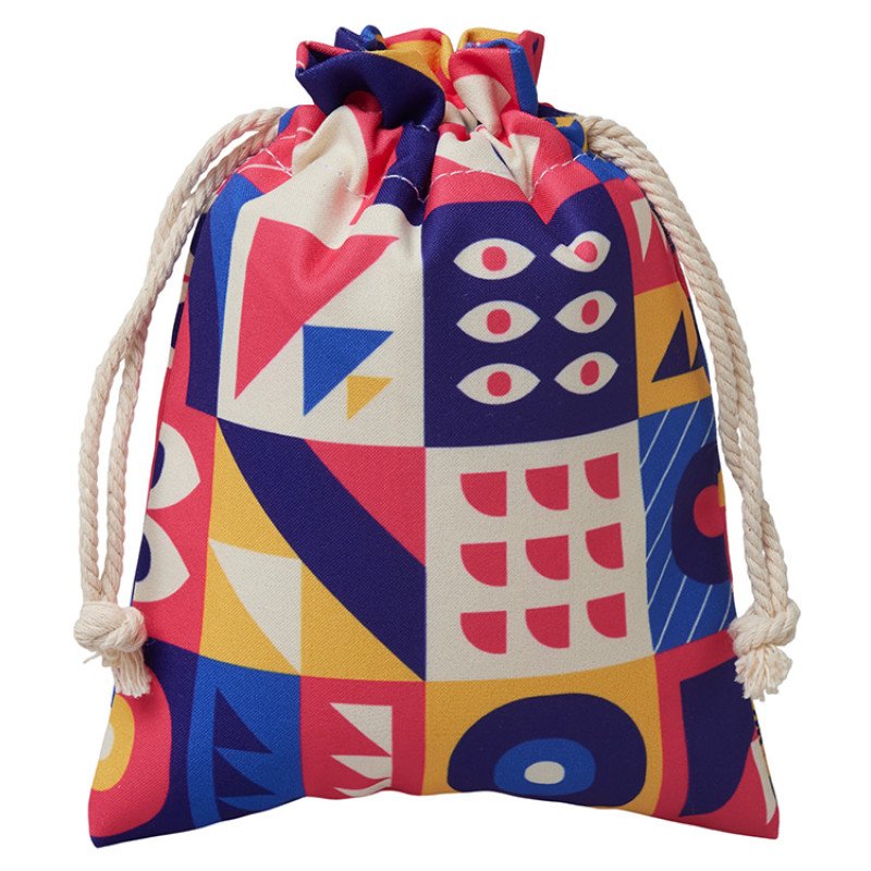 Мешочек подарочный большой с возможностью полноцветной печати