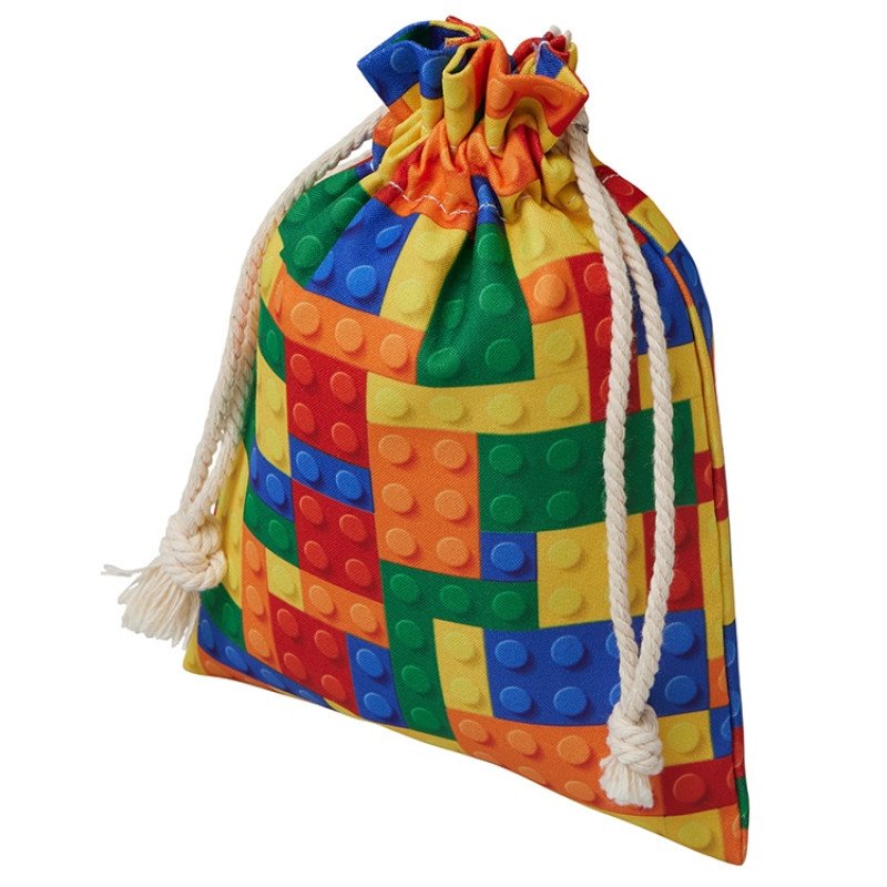 Мешочек подарочный большой с возможностью полноцветной печати