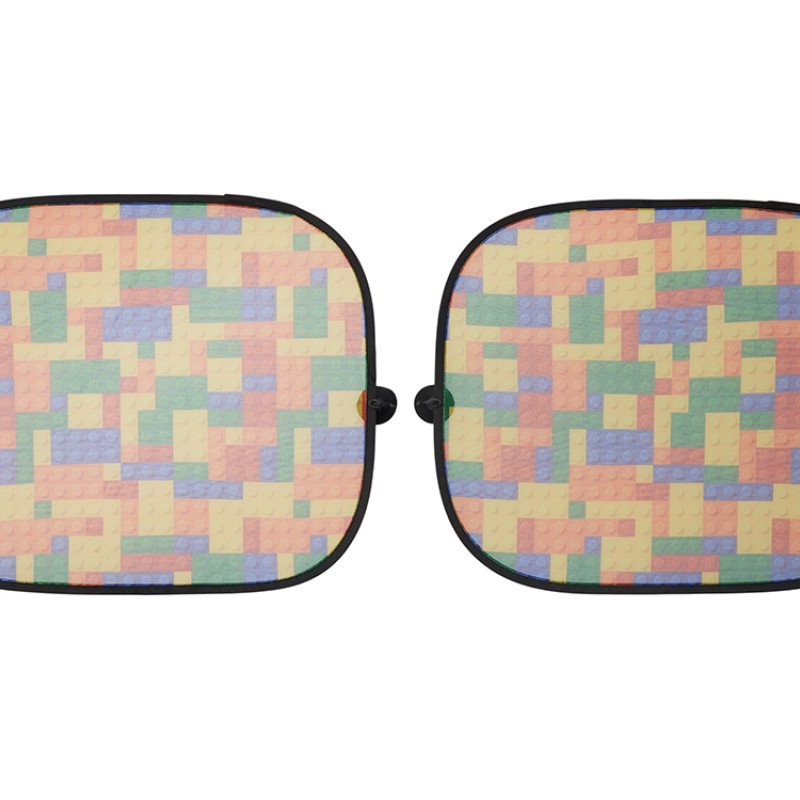 Комплект из 2-х автомобильных солнцезащитных экранов с возможностью полноцветной печати